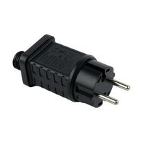 1 vnt. transformatoriaus stygos LED laikmačio maitinimo adapterio apšvietimas, atsparus vandeniui, tinka žemos įtampos LED įrangai WBL juoda