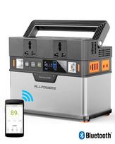 ALLPOWERS 110V 220V kintamosios srovės 300W elektrinė Pure Sine Wave 288Wh nešiojamasis generatorius Maitinamas automobiliniu šaldytuvu TV dronu nešiojamieji kompiuteriai