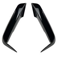 Automobilio priekinio buferio šoninio skirstytuvo spoilerio komplektas rūko žibinto dangtelis, skirtas BMW F30 F35 M Pack 320I 325I 41cm Black
