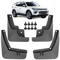 Automobilio purvasaugiai purvasaugiai, skirti SsangYong Ssang Yong Korando C300 2019 2020 2021 purvasargiai purvasaugiai automobilio priekinio galinio rato stilius juoda