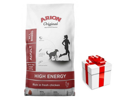 ARION Original High Energy Active visų veislių 12kg + Staigmena ŠUNIUI