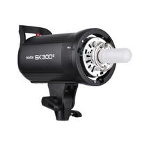 Godox SK300II Profesionalus Kompaktiškas 300Ws Studijinis Blykstės Stroboskopo Šviesa su Integruotu Godox 2.4G Belaidžiu X EU Plug gray