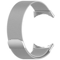 Metalinis dirželis skirtas Google Pixel Watch 2 watch2 Nerūdijančio plieno magnetinė apyrankė, skirta Pixel Watch apyrankės priedams For Pixel Watch sidabras