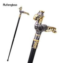 Auksinė juoda paukščių lazda, madinga dekoratyvinė lazda Gentleman Elegant Cosplay lazdos rankenėlė Crosier 93 cm