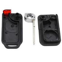 1 mygtuko nuotolinio valdymo atlenkiamas automobilio rakto korpusas Mercedes B-Enz W168 W124 W202 1984-2004 juoda