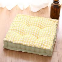Pledas šenilinis sėdynės grindų pagalvėlės pagalvėlė tatami meditacija joga sofa kėdė kvadratinė sustorėjusi kiemo pufas pagalvėlės rankena 45x45cm