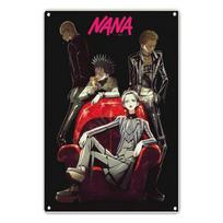 Anime Metal Sign NANA Retro Plaque, Cartoon Anime, Wall Art Poster, Bar Cafe Decor, Nostalgia Gift, Funny Prints, Painting, Hot 20x30cm