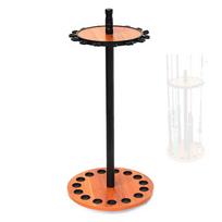 Meškerės demonstravimo stovas Besisukantis meškerės laikiklis Medinis meškerės laikiklis Meškerės laikiklis Fishing Rod Rack