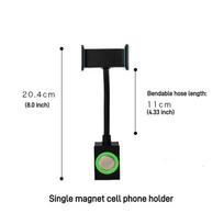 360°rotation anti-vibration magnet fixed cell phone holder 1pc Multi-specification optional Universal cell phone holder for sewing machine