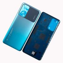 Dangtelis Xiaomi Poco M4 Pro 5G Baterijos dangtelis Galinis skydelis Galinis korpusas Durys 21091116AG, MZB0BGVIN Baterijos dangtelis Cool Blue