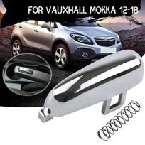Automobilio rankinio stabdžio jungiklio keitimas Opel Vauxhall Mokka 2012 -2018 lydinio rankinio stabdžio mygtuko mazgo remontas sidabras