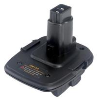 DM18D baterijos adapteris Lengvas nešiotis Paprastas montavimas USB jungties dizainas 20 V