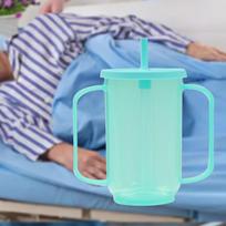 Senolių slaugos puodelis Gėrimo pagalba Tėvo dienos dovana 350ml Negalią turintiems neįgaliesiems Motinystė Tėtis Blue