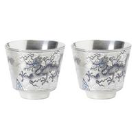 Silver Plating Chinese Porcelain Dragon Kettle Teapot Tea Ceremony Set Milk Oolong Tea Tie Guan Yin Teaware Type Lily Deng 45ml cup 2pcs