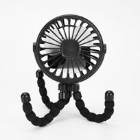USB Desktop Folding Fan,Outdoor Baby Stroller Handheld Fan, Summer Mute Small Multifunctional Octopus Mini Fan juoda