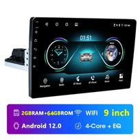 REAKOSOUND 1 Din 9/10 colių Carplay Android Car Radio 4-64G Qled Screen Mirror Link 4 CORE BT Car Radio Autoradio Multimedijos grotuvas