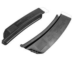 2 vnt galinio buferio apdailos sparno pailginimo rato, antakių lūpų purvo atvartas, skirtas Mercedes Benz A klasės W177 hečbekui AMG A180 A200 A250 A35 2019-2024 Only for Hatchback juoda