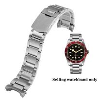 Laikrodžio apyrankė, tvirta nerūdijančio plieno 22 mm apyrankė, skirta Tudor Black Bay 79230 79730 Heritage Chrono laikrodžio dirželio riešo apyrankė be kniedės 22mm