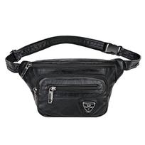 Moteriškas liemens krepšys PU odiniai krepšiai Dizaineris per petį kryžminamas krūtinės krepšys Moteriška mada „Fanny Pack“ bananų rankinė ir rankinės juoda