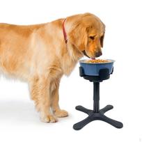 Adjustable Dog Bowl Stand, Elevated Pet Water Food Bowl, Anti Slip Stable Width and 1pc