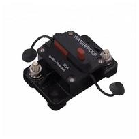 12–48 V nuolatinės srovės grandinės pertraukiklio saugiklio atstatymas 30A 40A 50A 60A 70A 80A 100A 120A 150A 200A 250A 300A AMP, skirtas automobiliniam laivui, automatiškai atsparus vandeniui