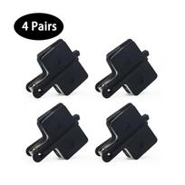 4 poros dviračio diskinių stabdžių trinkelių MTB dervos pusiau metalinis diskas, skirtas Shimano B01S M375 M395 M446 M485 M486 M416 Deore M515 M525 dviračio stabdžiui 4pairs