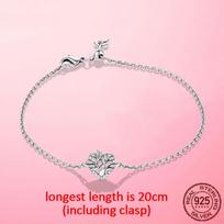 Hot 925 Silver Original Me Bracelet Fit Brand Me Charm Beads Fashion Infinity Knot Women Femme Bracelet Luxury Fine Jewelry 17cm
