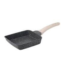 Japoniška Tamagoyaki keptuvė su medine rankena Nelipni stačiakampė omleto kiaušinių vyniotinių gaminimo mašina kepsnys Tamago keptuvė Virtuvė Virimo įrankiai Virtuvės reikmenys smėlis