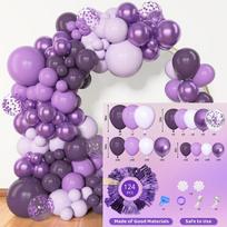 Balionų girlianda Gimtadienio vakarėlio arka Dekoracija Vestuvės Nuotakos dušas Vaikas Gimtadienio kompozicija Gray Blue Balloon