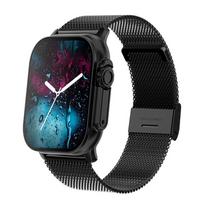 Išmanusis laikrodis 10 Ultra vyrams Moterims Dovanų 2,2 colio ekranas Sporto kūno rengybos laikrodžiai Bluetooth skambučiai Skaitmeninis išmanusis laikrodis Rankinis laikrodis 10 ultra juoda