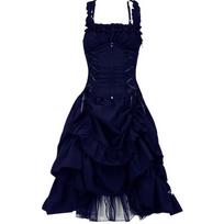 Moteriška Viktorijos laikų gotikinė suknelė Vestidos Retro Lolita Palace Court Princesė Helovinas Punk Cosplay Ilgas Sundress XXXXXL juoda