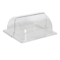 Kepinių demonstravimas Maisto vitrinos dangtelis Dulkėms atsparus maisto dangtelis Dulkėms atsparus krepšelio dangtelis Tortas 34x27x15cm
