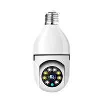 8MP E27 Lemputė Wifi Stebėjimo Kamera Vidaus 4X Skaitmeninis Priartinimas AI Žmogaus Aptikimas Spalvotas Naktinis Matymas Belaidės Kameros Išmanieji Namai 2.4&5G balta