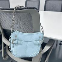 Retro Yellow Shoulder Messenger Bag Women Hot Girls Leather Chain Shoulder Bags Female Harajuku Handle Handbag Aesthetic