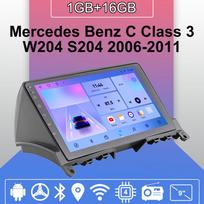 Android Carplay automobilinis radijas, skirtas Mercedes Benz C Class 3 W204 S204 2006-2011 Multimedia Player Head Unit Stereo GPS Navigation BT WIFI 2+32GB 1+16GB
