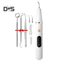 Ultragarsinis dantų apnašų šalinimo įrankis, nešiojamas elektrinis dantų skaleris, USB įkraunamas dantų akmenų šalinimo prietaisas, dantų akmenų šalinimo priemonė, dantų valymas 1 Set