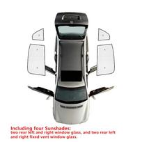 skirta Porsche Macan Turbo GTS 95B 2014–2024 m. Automobilio pilnos apsaugos nuo saulės užuolaidėlės Galinio šoninio lango priekinio stiklo saulės skydelio užuolaidėlės Priedai