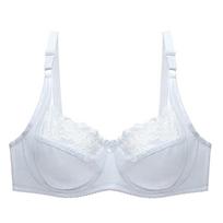 „Artdewred New Ladies Secret“ seksualios liemenėlės moterims, nėriniuotos „Bralette Underwire“ plius dydis didelei krūtinei BH 105B balta