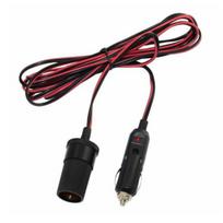 100 W 12/24 V automobilio cigarečių žiebtuvėlio ilgintuvo kabelio lizdo laido adapteris