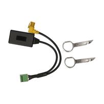Automobilio MMI 3G BT 5.0 AUX AMI Multimedia BT Adapteris o Laido keitimas A4 A5 A6 Q5 Q7 S5 juoda
