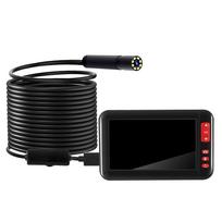 Pramoninio endoskopo boreskopo tikrinimo kamera Integruota 8 vnt LED 8 mm objektyvas su 4,3 colio 2m