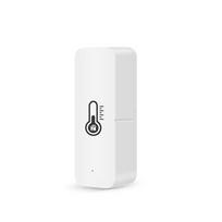 Tuya ZigBee temperatūros drėgmės jutikliai patalpų detektorius APP Realaus laiko stebėjimas išmanus balta