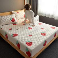 Patogi patalynė, atspari vandeniui, 360° viskas įskaičiuota lovos apsauga Simmons apsauginis čiužinys, tinkantis čiužinio užvalkalui 2pcs Pillowcase