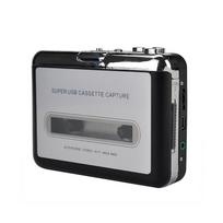USB kasečių grotuvas Nešiojama juosta Konvertuokite grotuvo juostą į MP3/CD formatą Įrašykite MP3 garso muziką per
