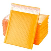 Bubble Mailers paminkštintas siuntimo vokų maišelis PolyMailer savaime užklijuojamas pašto dėžutės dovanų maišeliai pristatymui 11x15cm geltona