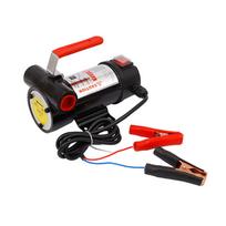 12 V nešiojamas elektrinis kuro perpylimo siurblys, skirtas variklinių automobilių dyzelino žibalo alyvai raudona