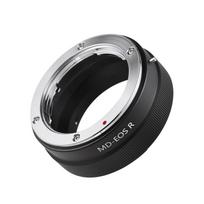 Rankinio objektyvo tvirtinimo adapterio žiedas, aliuminio lydinys, skirtas Minolta MD MC tvirtinimo objektyvui su Canon EOS juoda
