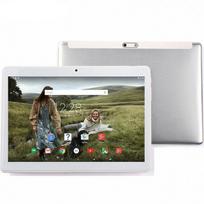 Planšetinis kompiuteris 10,1 colio Android 12 aštuonių branduolių 8GB/64GB planšetė 4G LTE skambučiai GPS 1280*800 IPS su dėklu Add keyboard case sidabras