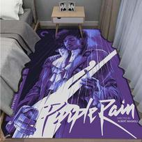 3D Spausdintas Princas Kilimas Svetainei Purple Rain Grindų Kilimėlis Durų Kilimėlis Neslystantis Kilimėlis Kilimas Miegamojo Svetainės Namų Dekoras 40cm x 120cm