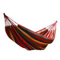 Ramidos Comfort Patvarumas Dryžuota pakabinama kėdė Didelė kėdžių hamakai 260X100CM 260X100CM raudona